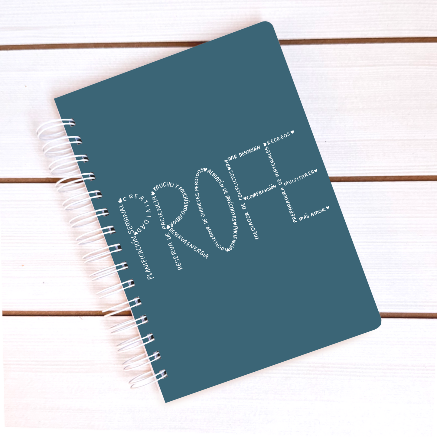 Cuaderno + planificación profe