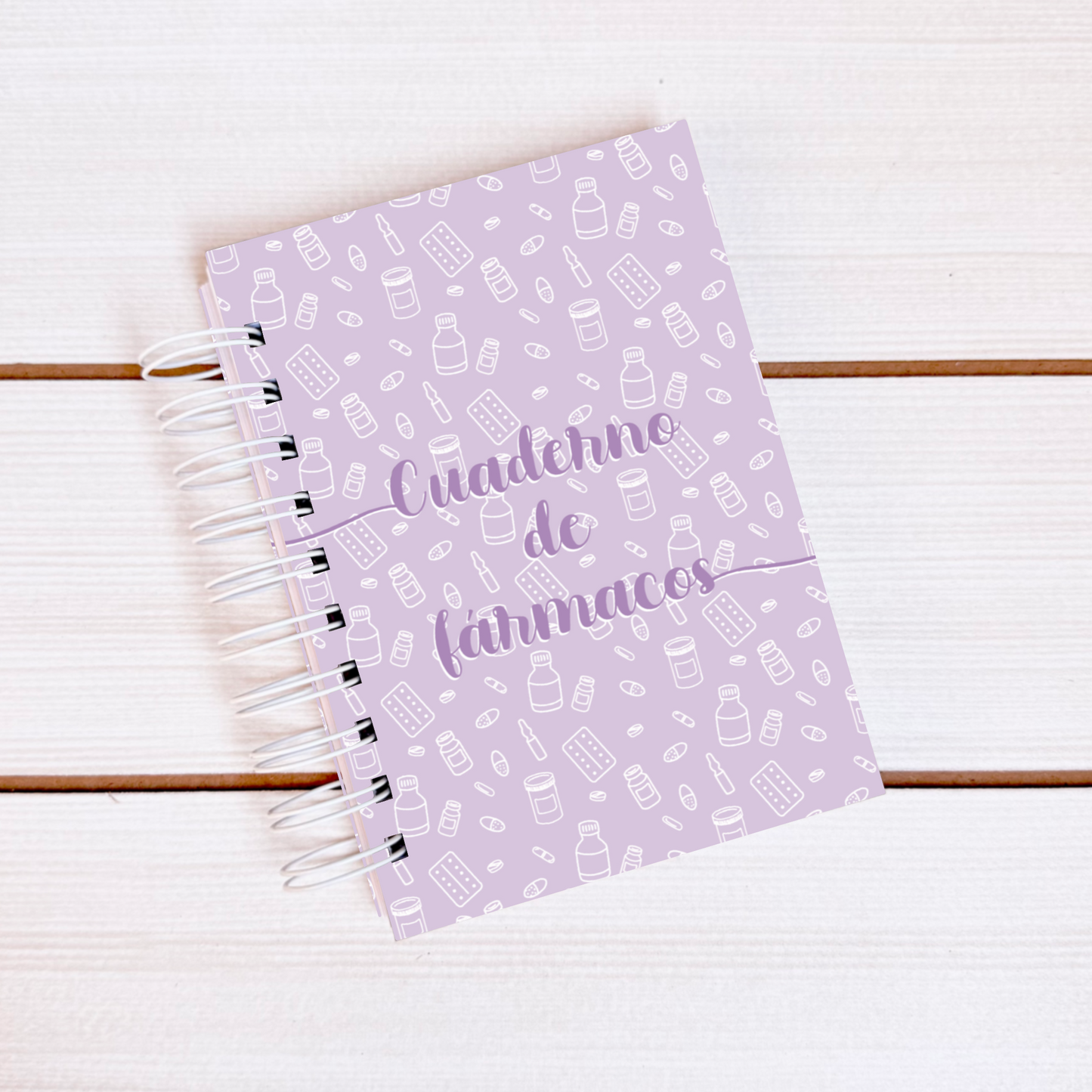 Cuaderno de Fármacos Completable S