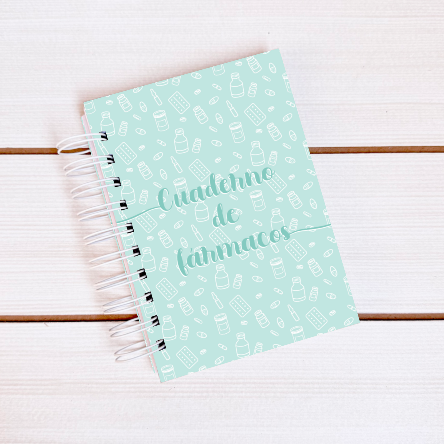 Cuaderno de Fármacos Completable S