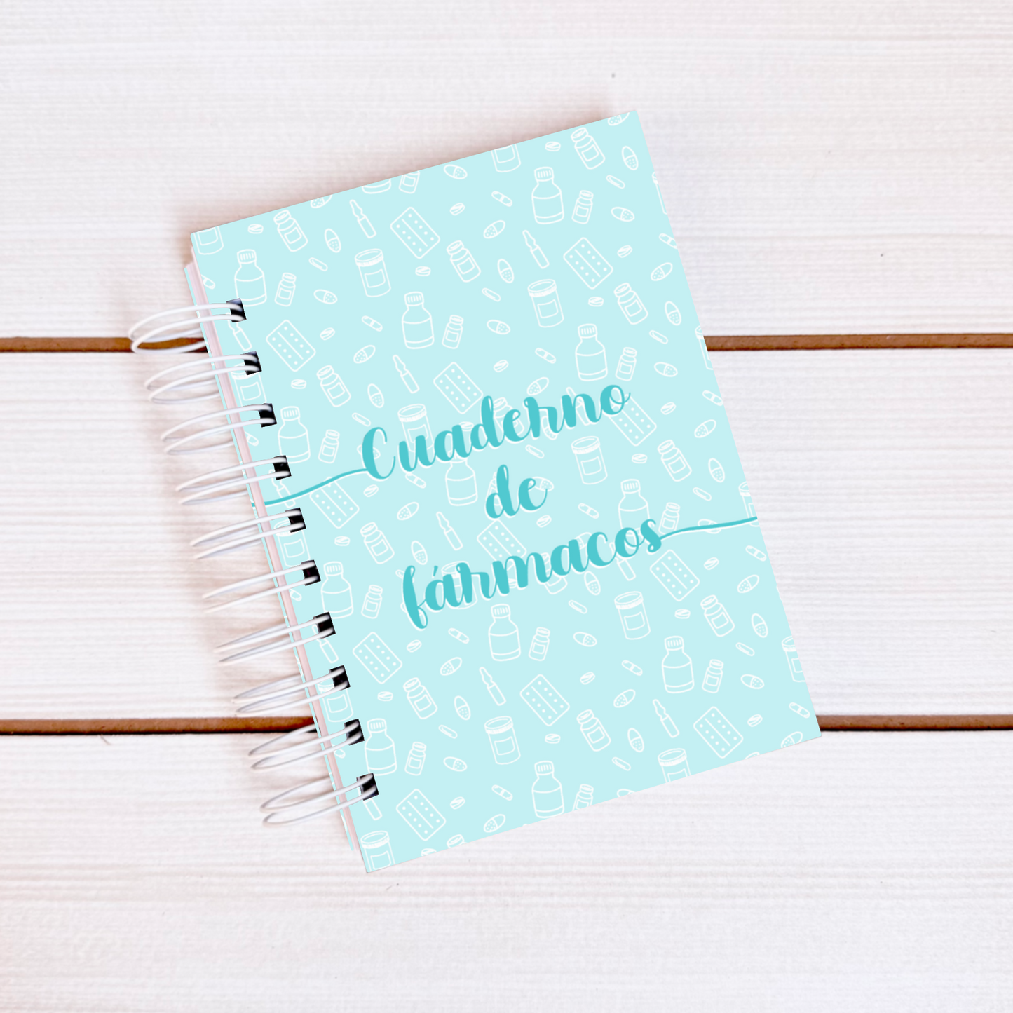 Cuaderno de Fármacos Completable S