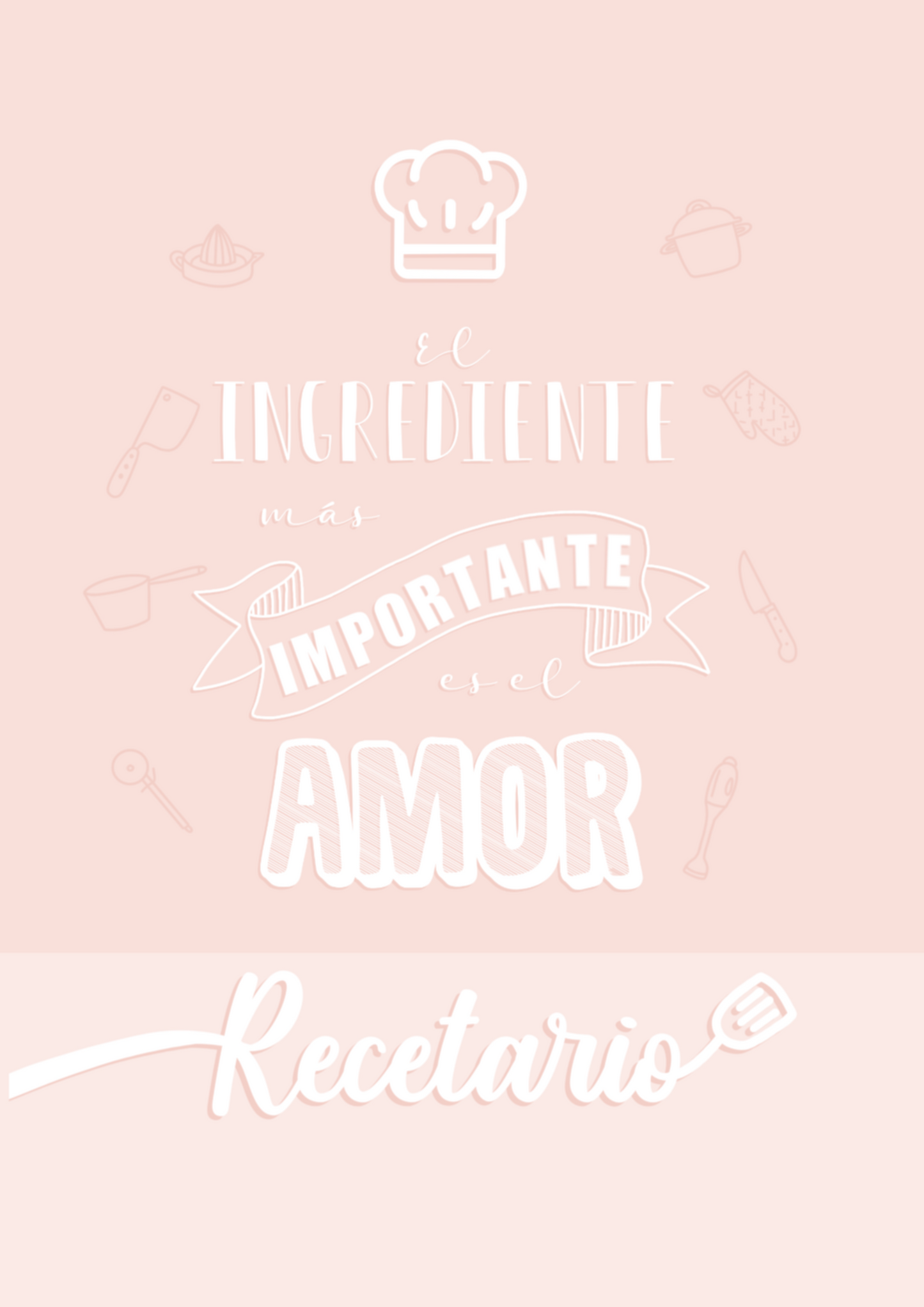Recetario Tamaño M