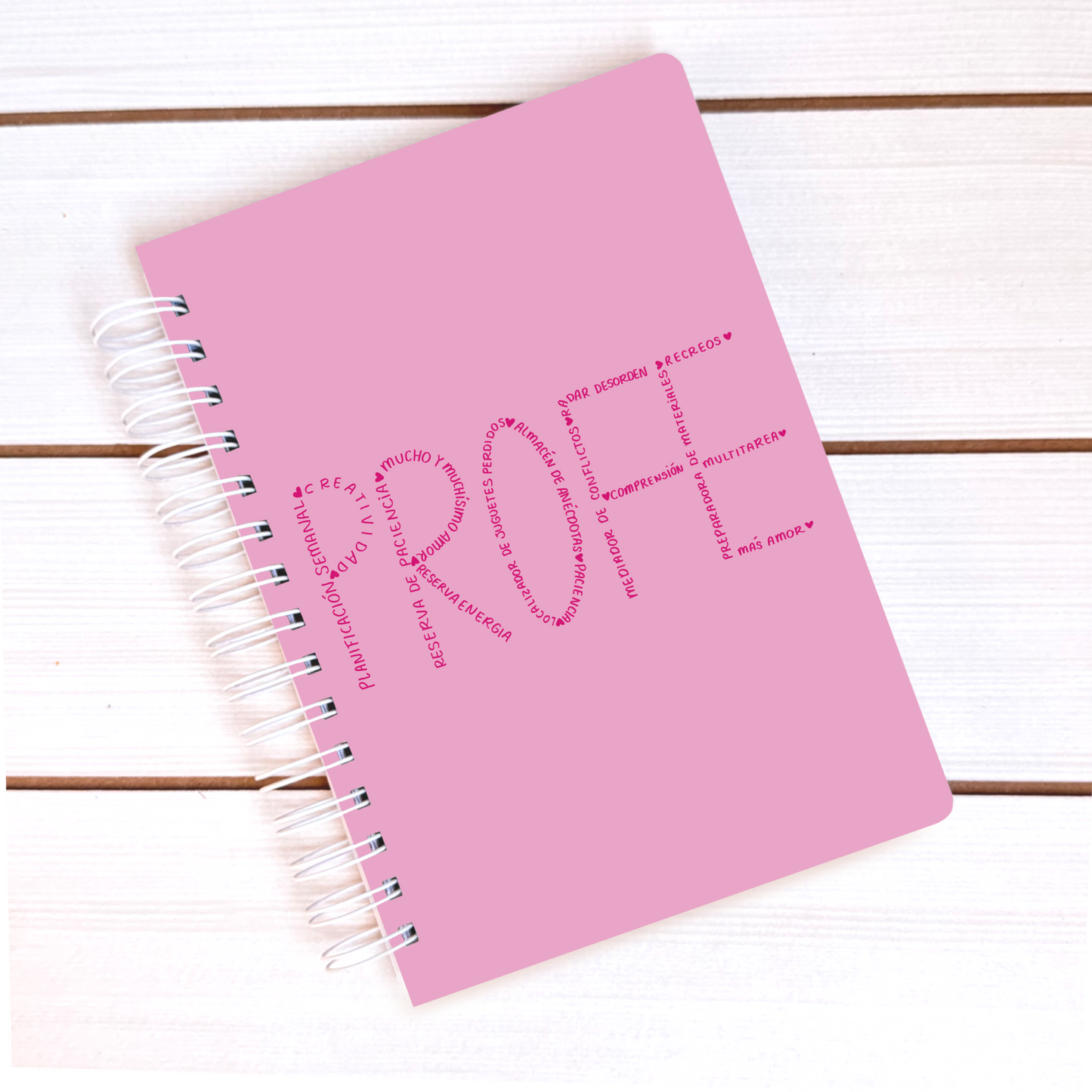 Cuaderno + planificación profe