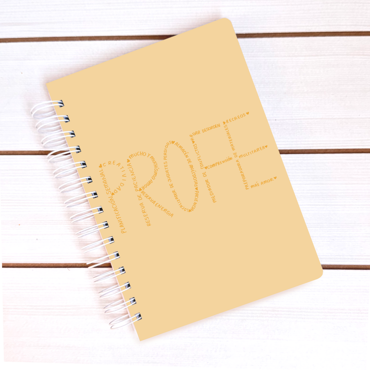 Cuaderno + planificación profe