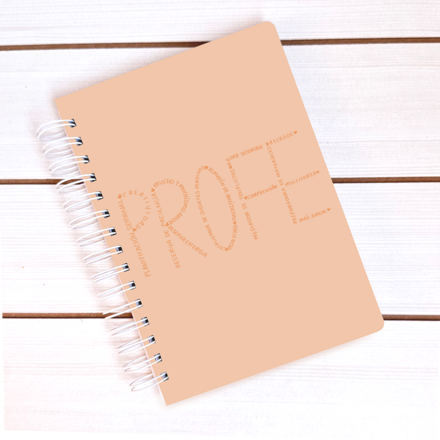 Cuaderno + planificación profe