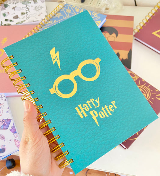 Cuaderno HP verde petróleoFOIL tamaño M